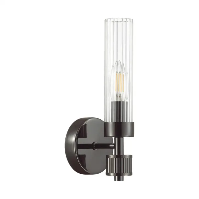 Бра E14 1*40W 220V KAMILLA 5275/1W CLASSI LN23 175 Черный от ImperiumLoft