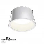 Светильник встраиваемый светодиодный IP20 LED 4000К 12W 220V TRAN 358901 SPOT NT22 283 Белый