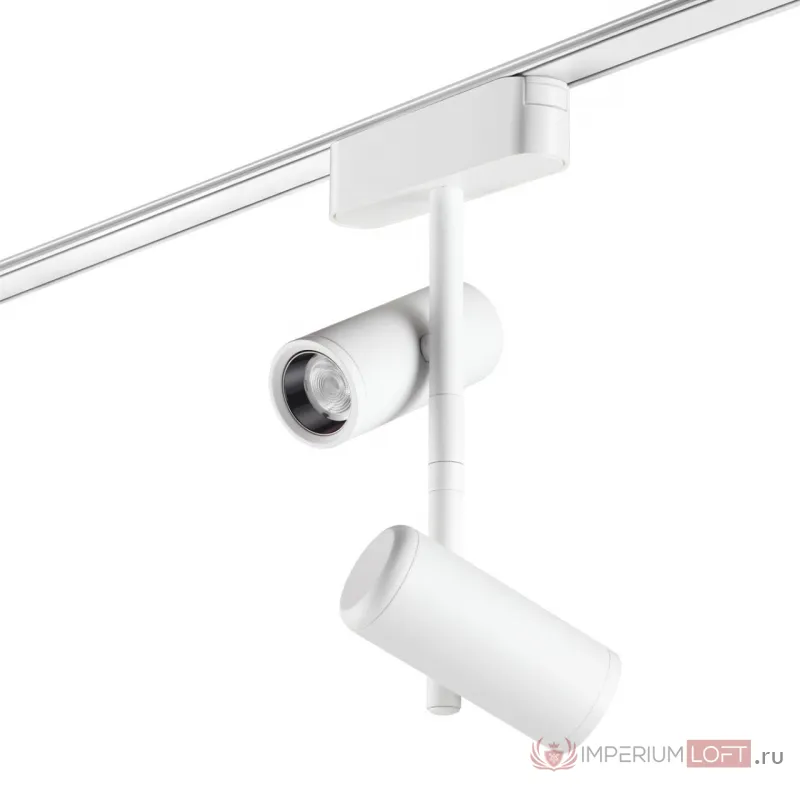 Трековый светильник SMAL Novotech SHINO NT23 051 359107 IP20 LED 4000K 2*8W 48V 1360Лм SMAL Белый от ImperiumLoft