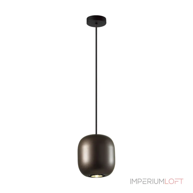 Подвесной светильник Odeon Light PENDANT ODL24 313 5060/1DA GU10 LED 4W COCOON Коричневый