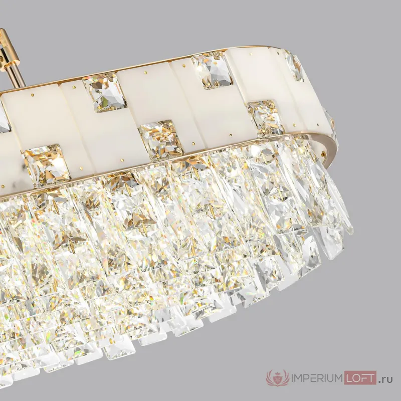 Люстра Odeon Light HALL ODL24 497 5076/10 E14 10*40W CHESSI Белый от ImperiumLoft