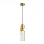 Подвесной светильник Odeon Light PENDANT ODL24 323 5057/1A E27 1*40W SCROW Жёлтый