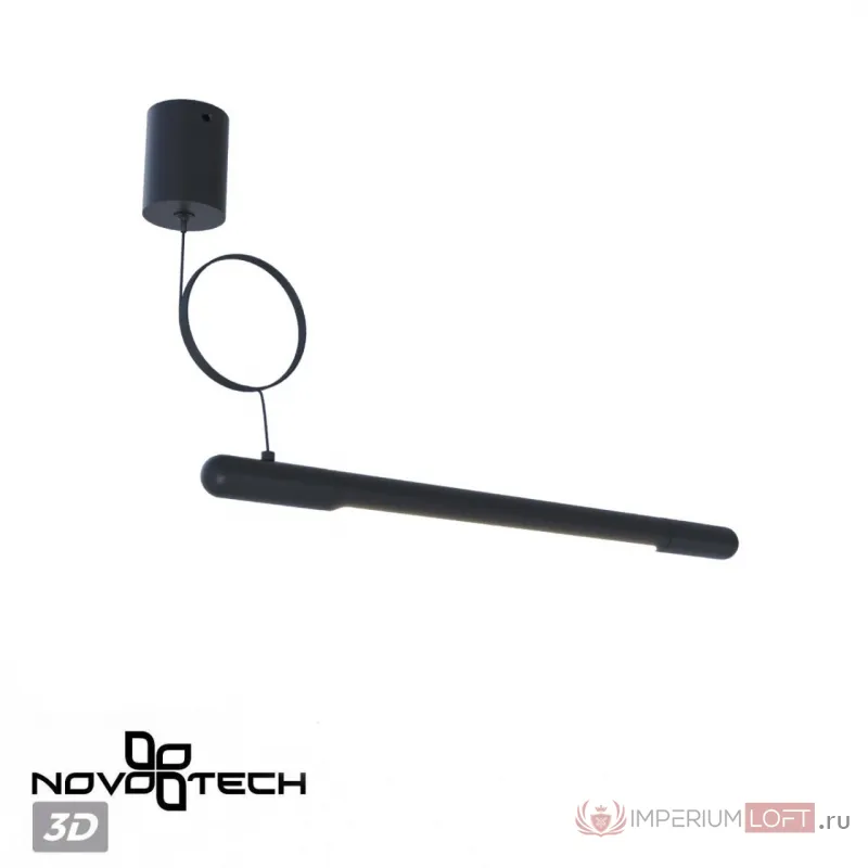 База накладная для ввода питания с заглушкой и проводом-подвесом Novotech Konst 6643/10WL от ImperiumLoft