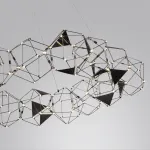 Люстра LED 68W 4000K 3740Лм TRELLIS 5087/68L L-VISION ODL25 Черный от ImperiumLoft