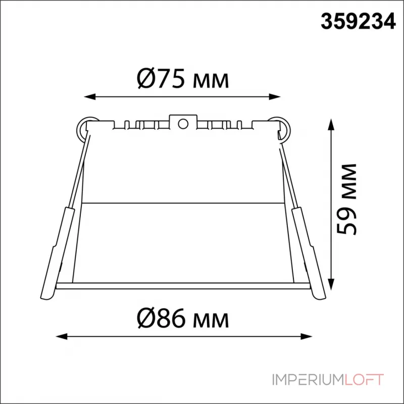 Светильник встраиваемый светодиодный Novotech SPOT NT23 282 359234 IP20 LED 6W 220V 360Лм 3000К TRAN Белый Светильник встраиваемый светодиодный Novotech SPOT NT23 282 359234 IP20 LED 6W 220V 360Лм 3000К TRAN Белый