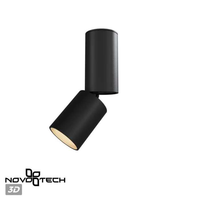 Светильник накладной светодиодный IP20 LED 5W 85-265V 3000K 600Лм TUBO 359315 OVER NT24 000 Черный от ImperiumLoft