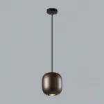 Подвесной светильник Odeon Light PENDANT ODL24 313 5060/1DA GU10 LED 4W COCOON Коричневый