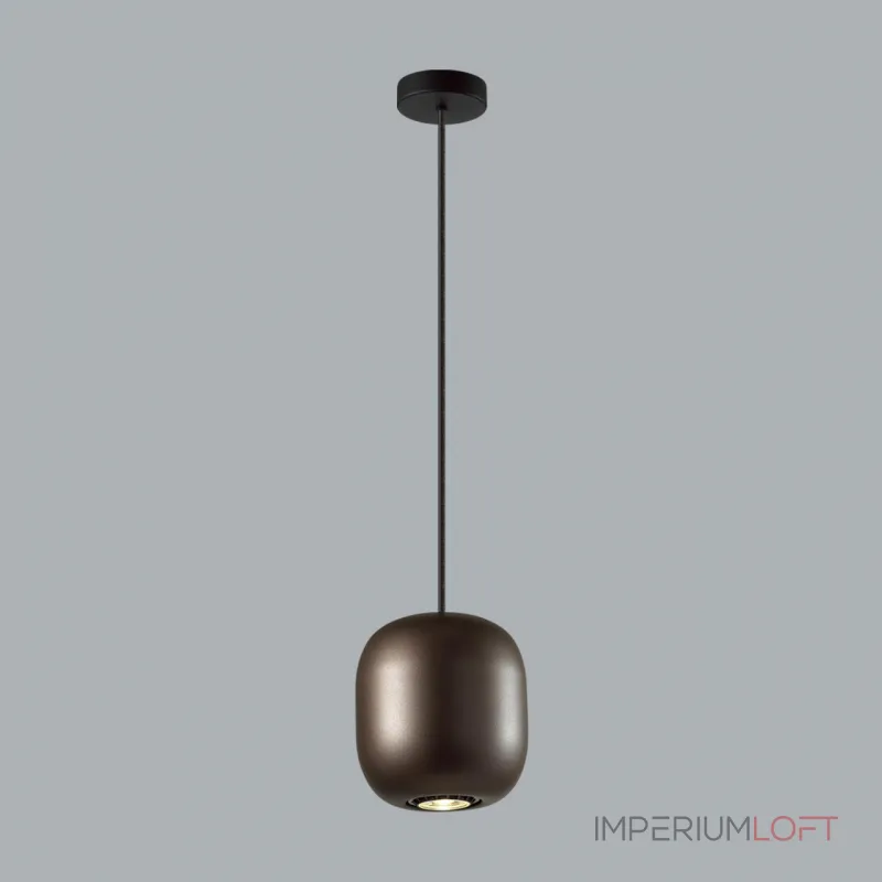 Подвесной светильник Odeon Light PENDANT ODL24 313 5060/1DA GU10 LED 4W COCOON Коричневый