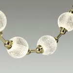 Подвесной светильник Odeon Light L-VISION ODL24 459 5008/48L LED 48W 4000K 2640лм CRYSTAL Прозрачный от ImperiumLoft