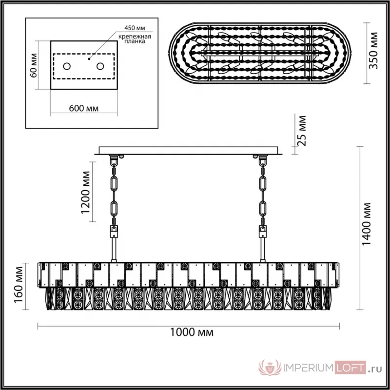 Люстра Odeon Light HALL ODL24 497 5076/10 E14 10*40W CHESSI Белый от ImperiumLoft