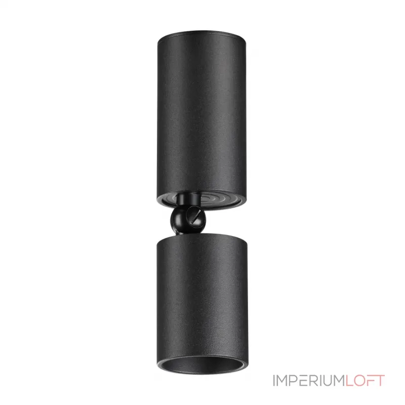 Светильник накладной светодиодный IP20 LED 5W 85-265V 3000K 600Лм TUBO 359315 OVER NT24 000 Черный