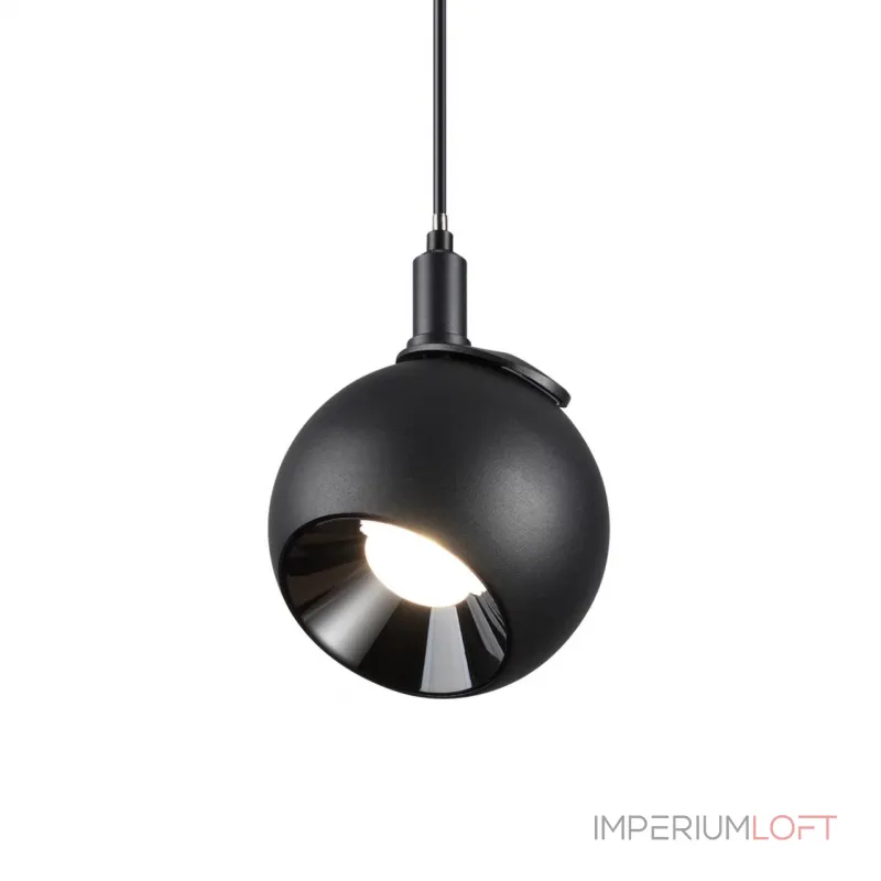 Трековый светильник SMAL Novotech SHINO NT23 053 359264 IP20 LED 12W 48V 960Лм 3000К SMAL Чёрный