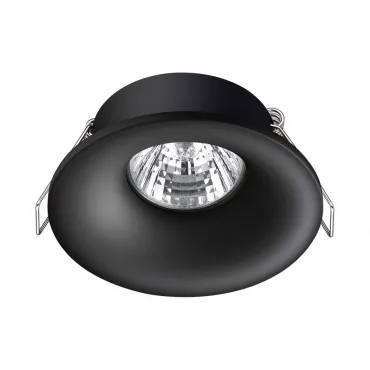 Светильник встраиваемый IP20 GU10 50W 220V METIS 370843 SPOT NT22 286 Черный