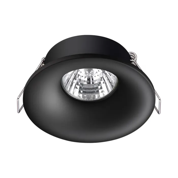 Светильник встраиваемый IP20 GU10 50W 220V METIS 370843 SPOT NT22 286 Черный от ImperiumLoft