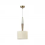 Подвесной светильник Odeon Light CLASSIC ODL_EX24 77 5403/1 E14 1*40W LATTE Белый