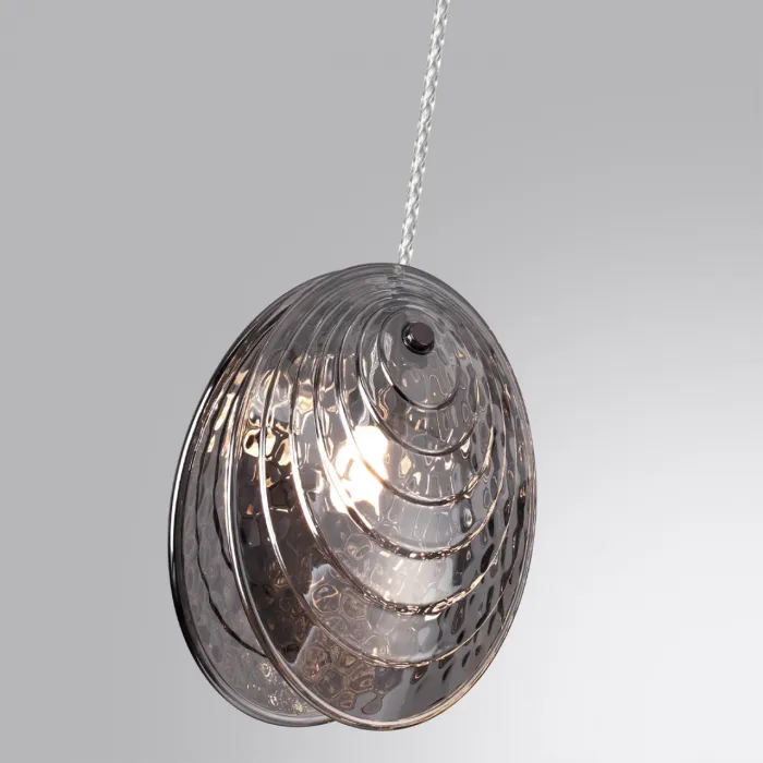 Подвесной светильник Odeon Light MODERN ODL24 295 5038/1 G9 1*40W MUSSELS Чёрный от ImperiumLoft