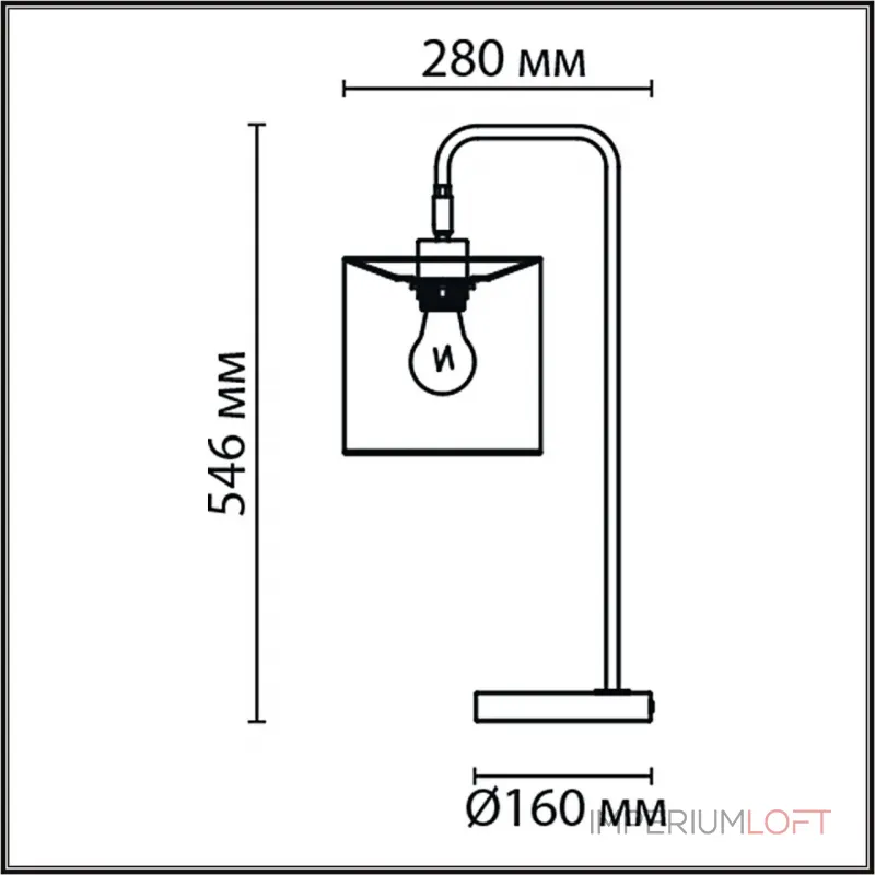Настольная лампа Lumion Moderni 359501 от ImperiumLoft