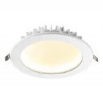 Светильник встраиваемый светодиодный IP20 LED 20W 1600Лм 3000K 100-240V GESSO 358807 SPOT NT21 292 Белый