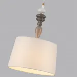 Подвесной светильник Odeon Light CLASSIC ODL24 305 5040/1 E27 1*60W HOMI Бежевый