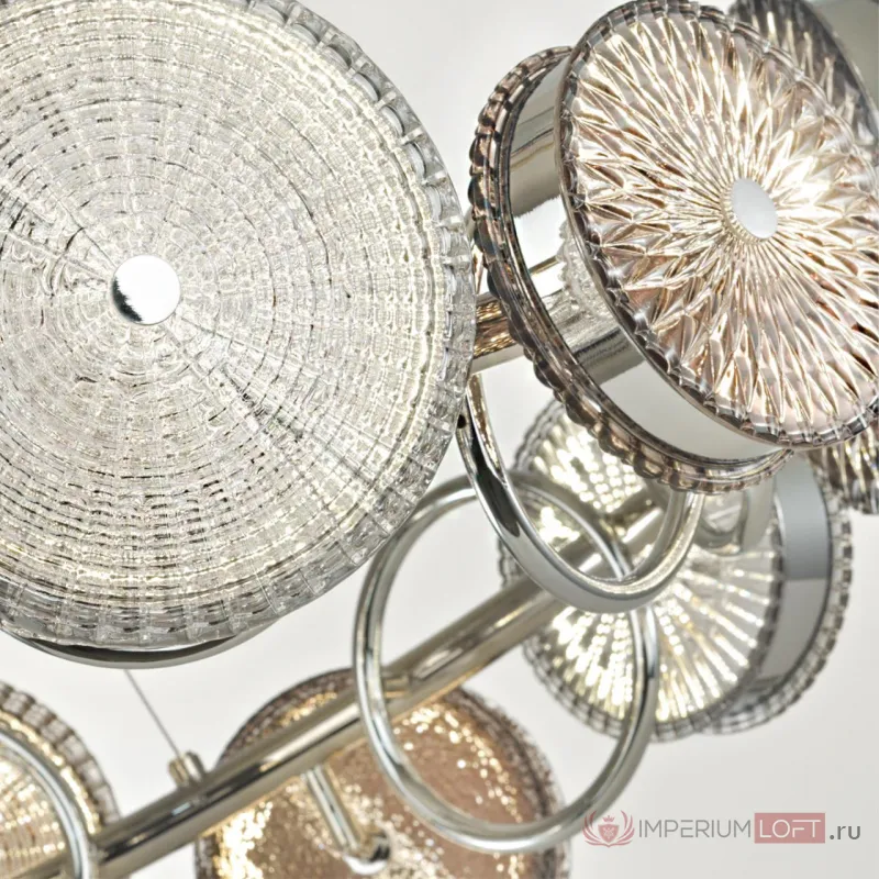 Люстра Odeon Light L-VISION ODL_EX24 49 5416/95L LED 95W 4000K 6400lm CARAMELLA Мультиколор от ImperiumLoft