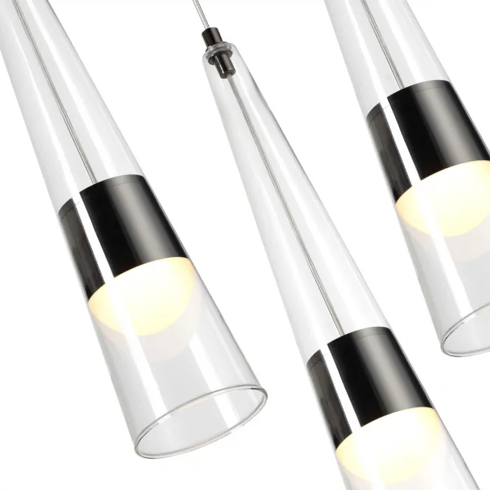 Люстра Odeon Light L-VISION ODL24 301 5044/42L LED 42W 3000K 4167Лм LUMP Прозрачный от ImperiumLoft