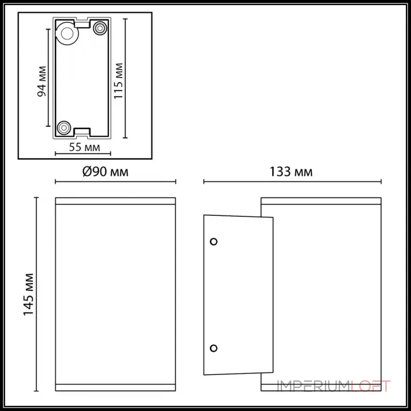 Уличный фасадный светильник Odeon light Nature 7142/12WL Уличный фасадный светильник Odeon light Nature 7142/12WL
