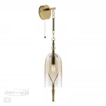 Бра с выкл. E14 1*40W BELL 4892/1W NEO ODL_EX22 101 Бронзовый от ImperiumLoft