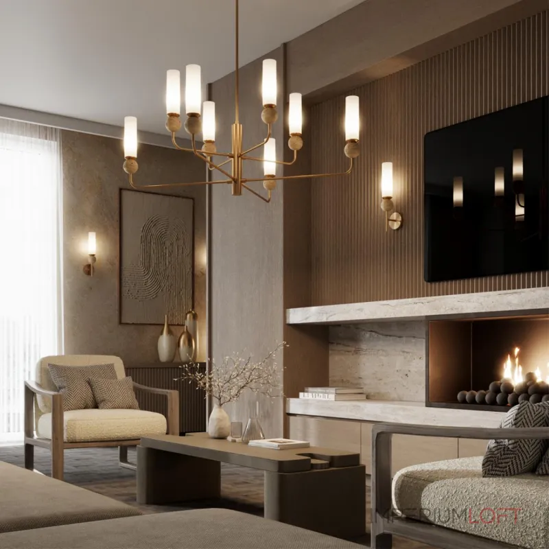 Настенный светильник Odeon Light Midcent 7602/BL