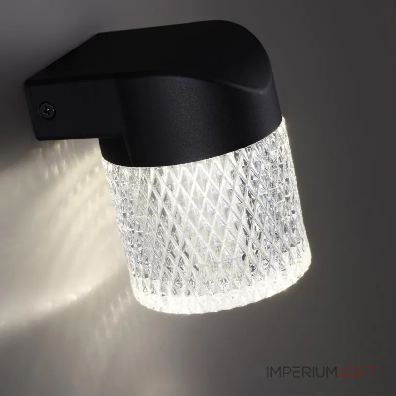 Светильник ландшафтный настенный IP65 LED 7W 4000K 175-265V ESTIMA 359293 STREET NT24 000 Черный