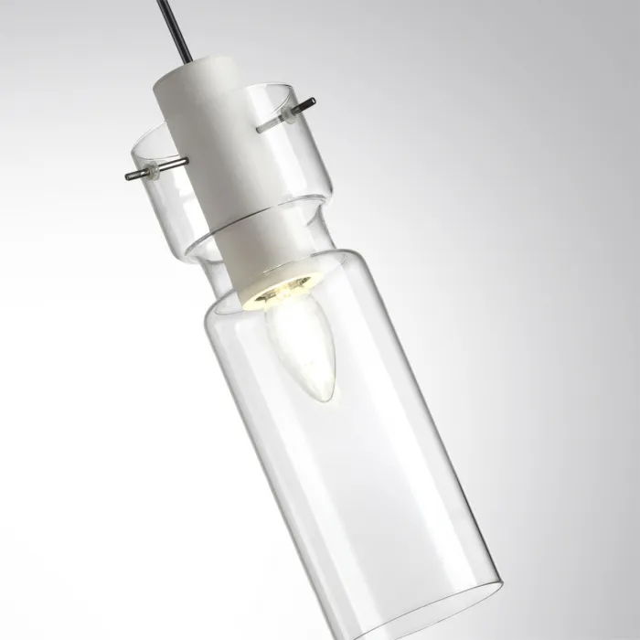 Подвесной светильник Odeon Light PENDANT ODL24 323 5057/1B E27 1*40W SCROW Прозрачный от ImperiumLoft