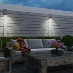 Светильник ландшафтный настенный IP65 LED 7W 4000K 175-265V ESTIMA 359293 STREET NT24 000 Черный