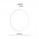 Настенно-потолочный светильник Сонекс Pale 7776/DLN