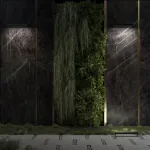 Фасадный светильник Odeon Light Nature 8027/55CL
