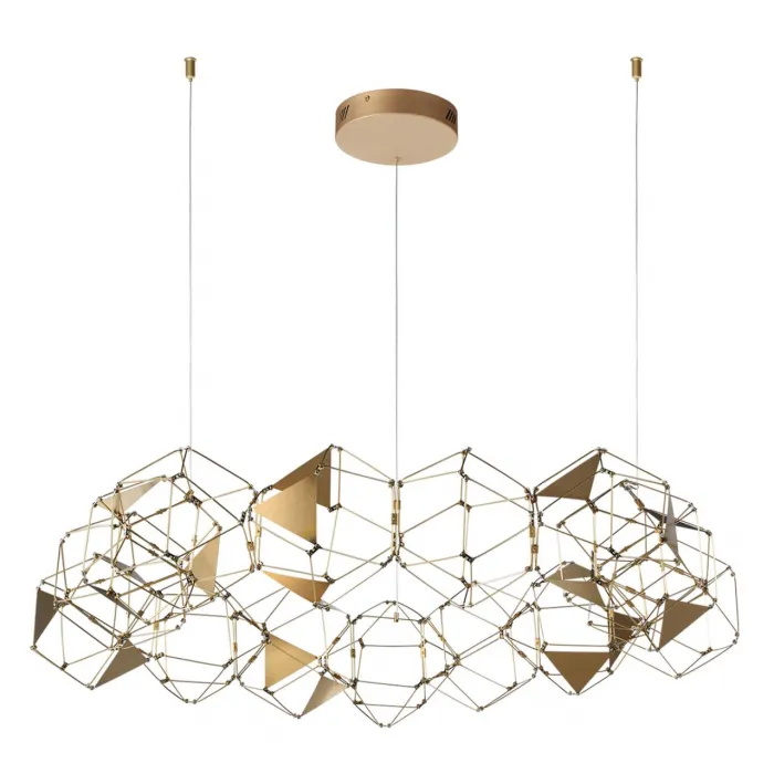 Люстра LED 68W 4000K 3740Лм TRELLIS 5086/68L L-VISION ODL25 Бронза от ImperiumLoft