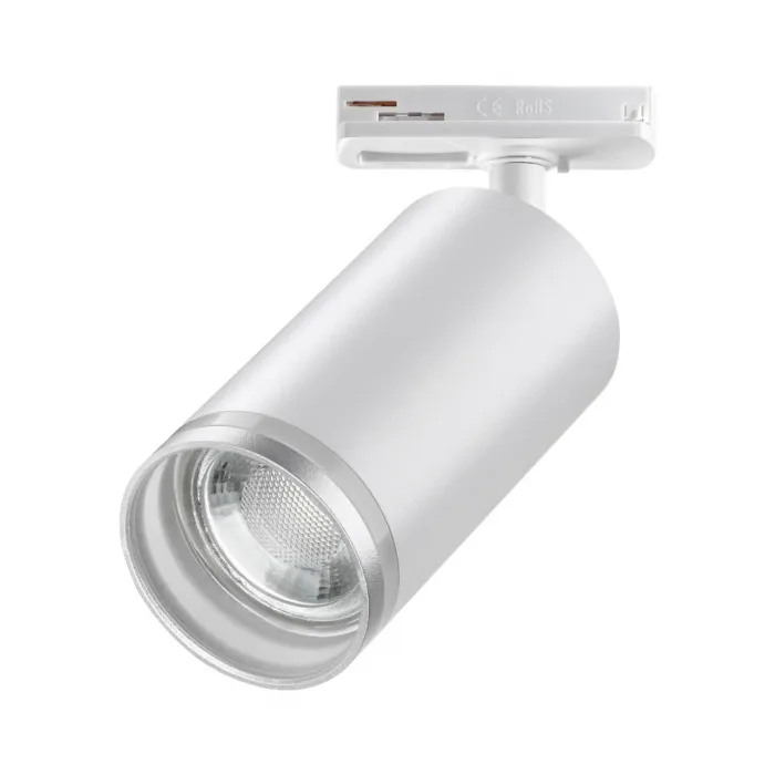 Светильник трековый однофазный двухжильный IP20 GU10 9W 220V ULAR 370876 PORT NT22 092 Белый от ImperiumLoft