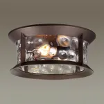 Ландшафтный потолочный светильник E27 2*60W IP44 MAVRET 4961/2C NATURE ODL22 637 Коричневый от ImperiumLoft
