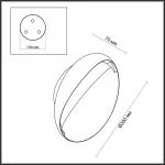 Настенный светильник Odeon Light Hightech 7752/L