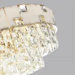 Люстра Odeon Light HALL ODL24 49 5076/11 E14 11*40W CHESSI Белый от ImperiumLoft