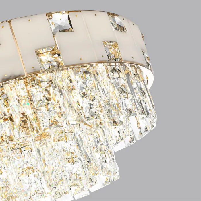 Люстра Odeon Light HALL ODL24 49 5076/11 E14 11*40W CHESSI Белый от ImperiumLoft