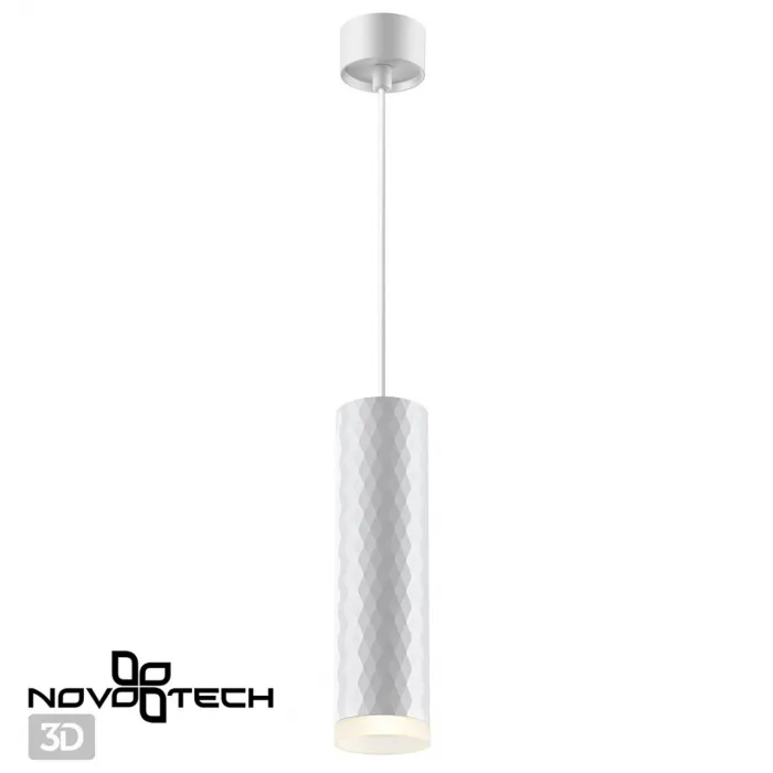 Светильник накладной, провод 2м IP20 GU10 9W 220V BRILL 370852 OVER NT22 247 Белый от ImperiumLoft