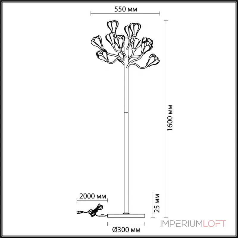 Торшер Odeon Light Modern 7015/20L от ImperiumLoft Торшер Odeon Light Modern 7015/20L от ImperiumLoft