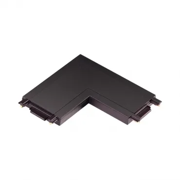 Соединитель с токопроводом "L" для низковольтного шинопровода IP20 48V SMAL 135205 SHINO NT23 043 Черный