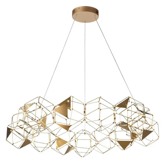 Люстра LED 68W 4000K 3740Лм TRELLIS 5086/68L L-VISION ODL25 Бронза от ImperiumLoft