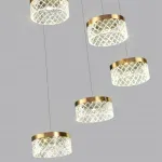 Люстра Odeon Light L-VISION ODL24 447 5032/30L LED 30W 4000K 1958лм FIVRE Прозрачный от ImperiumLoft