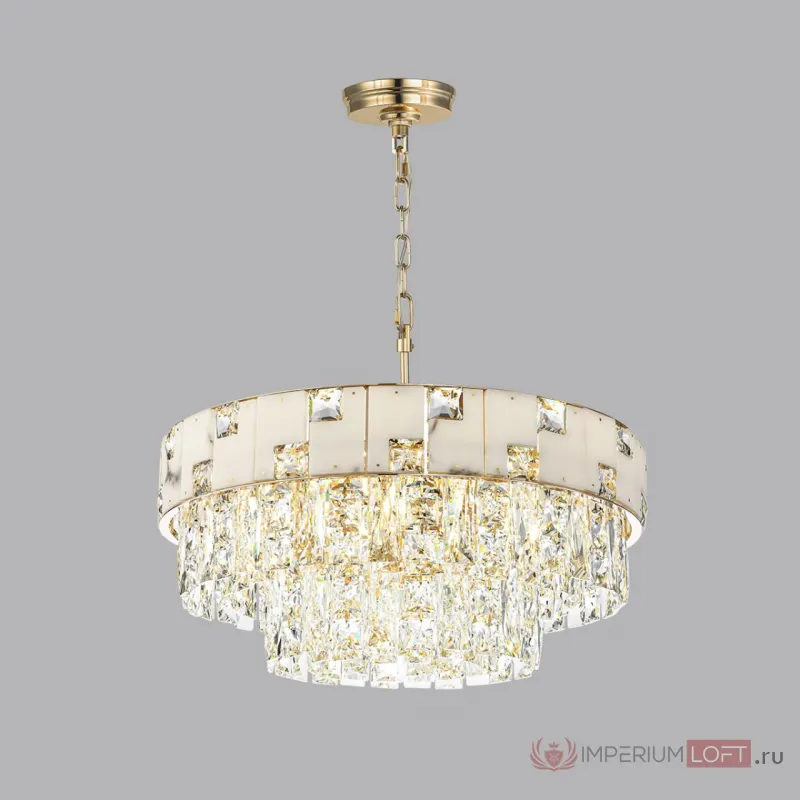 Люстра Odeon Light HALL ODL24 49 5076/11 E14 11*40W CHESSI Белый от ImperiumLoft