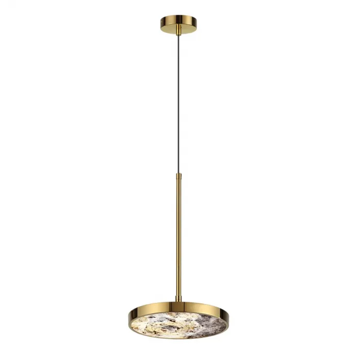Подвесной светильник Odeon Light L-VISION ODL24 5079/15L LED 15W 3000К/4000K/6000K BERGI Серый от ImperiumLoft