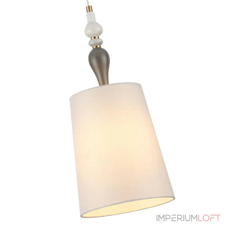 Подвесной светильник Odeon Light CLASSIC ODL24 305 5040/1A E27 1*60W HOMI Бежевый