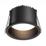 Светильник встраиваемый светодиодный Novotech SPOT NT23 282 359235 IP20 LED 9W 220V 540Лм 3000К TRAN Чёрный от ImperiumLoft