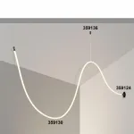 Светильник светодиодный "Гибкий неон" RAMO Novotech KONST NT23 188 359130 IP20 LED 3000K 25W 170-265V 2500Лм RAMO Белый