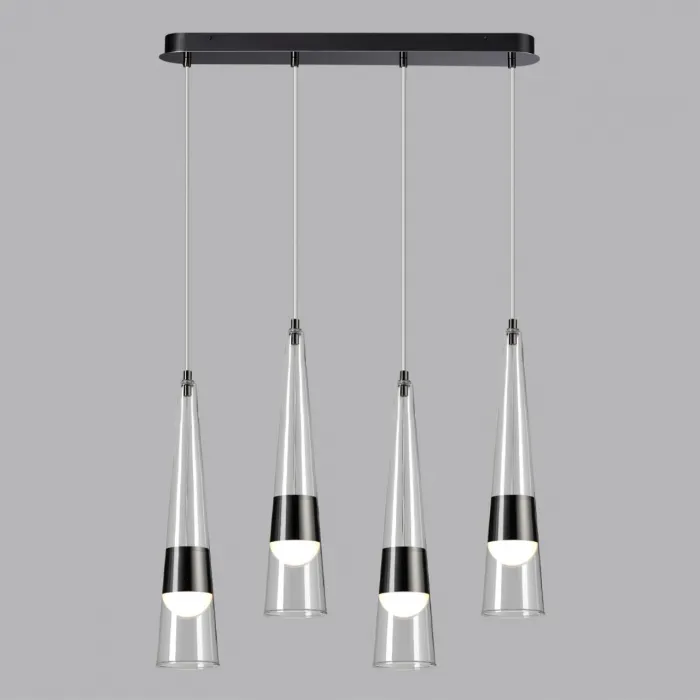 Люстра Odeon Light L-VISION ODL24 301 5044/42L LED 42W 3000K 4167Лм LUMP Прозрачный от ImperiumLoft
